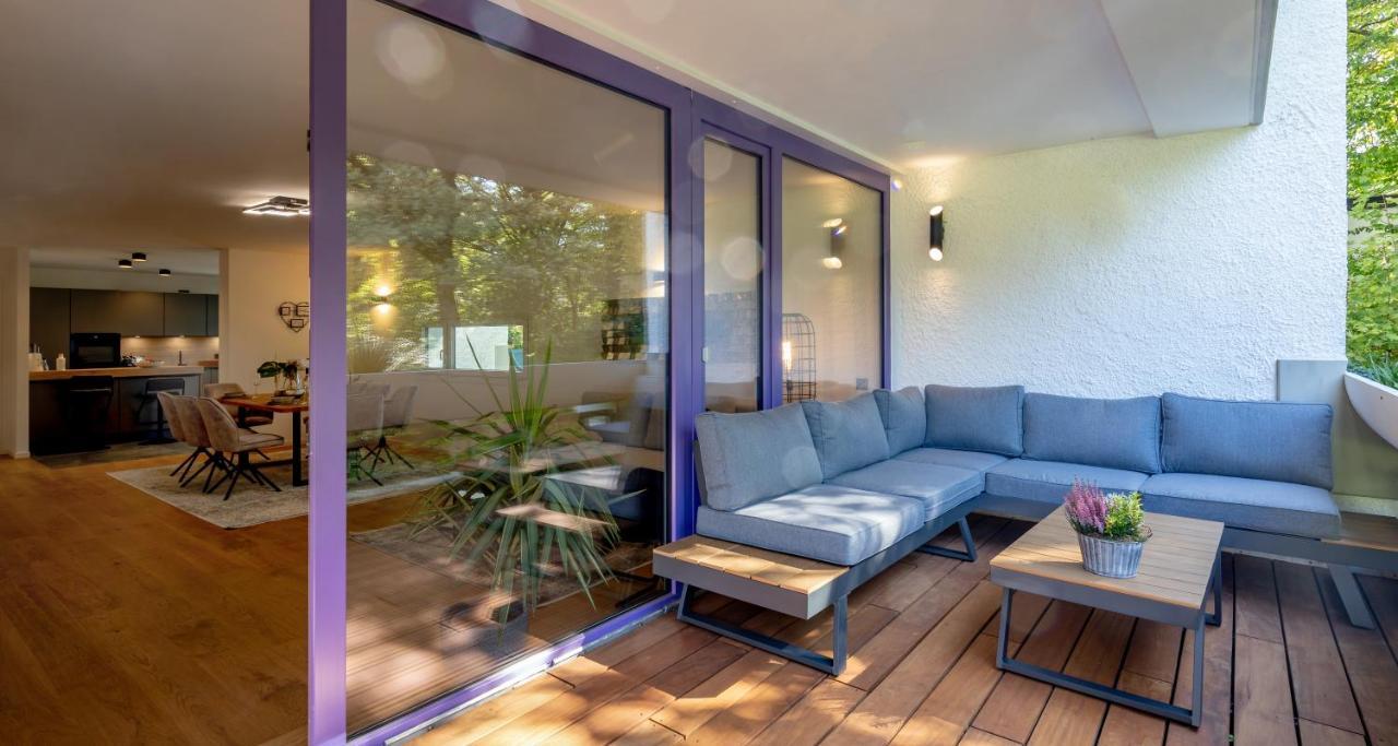 Sweethome - Luxus Pur - Grosse Kueche, 2 Baeder, 2 Terrassen Ottobrunn Eksteriør bilde